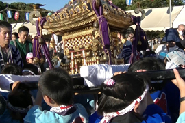 砂まき